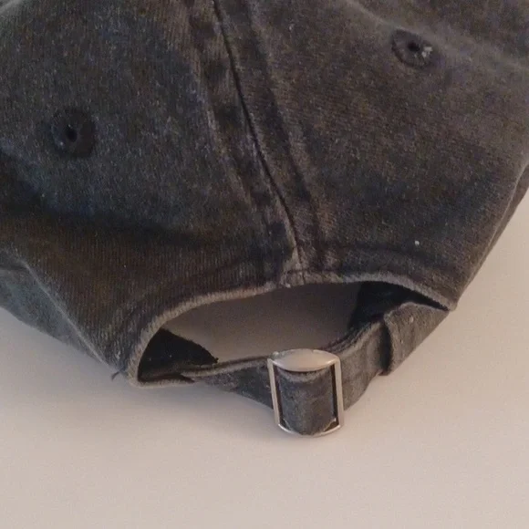 Indian Motorcycle Gray DEMIM VINTAGE Cap HAT - Picture 4 of 6